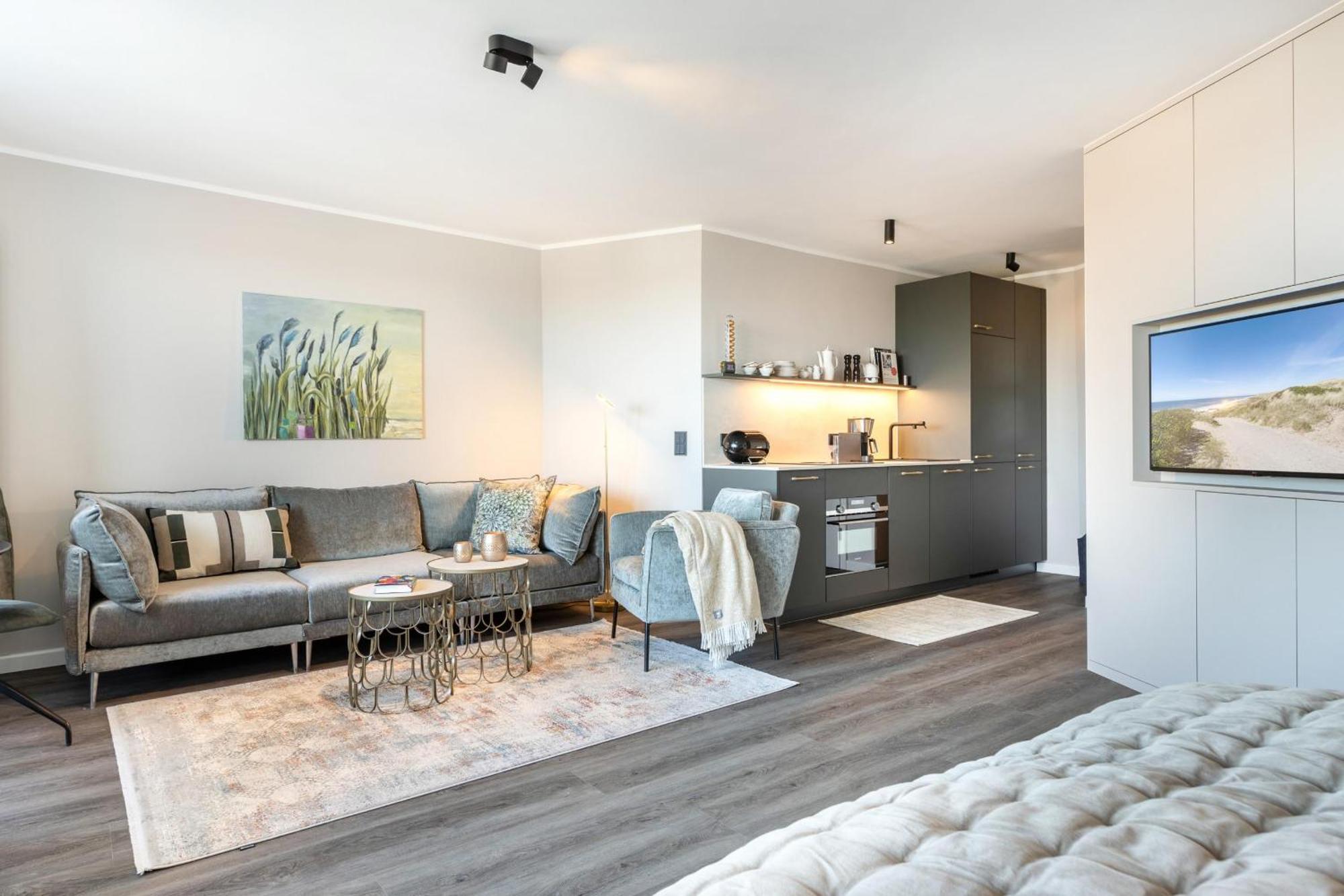 Neu! Ferienwohnung Sunset Loft Wohlfuehlatmospaehre Mit Weitblick In Westerland Sylt מראה חיצוני תמונה