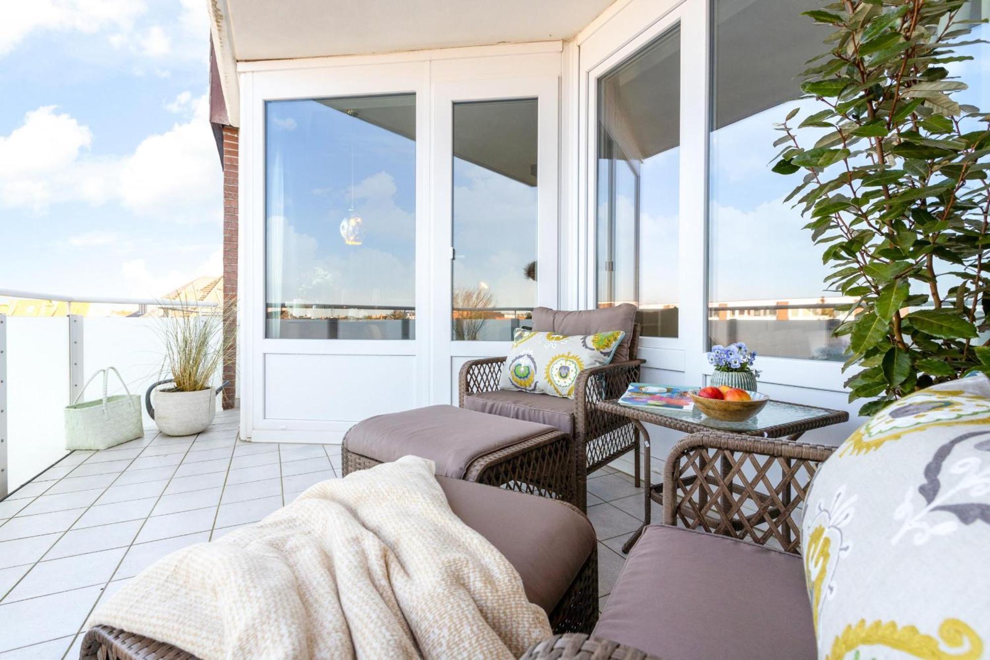 Neu! Ferienwohnung Sunset Loft Wohlfuehlatmospaehre Mit Weitblick In Westerland Sylt מראה חיצוני תמונה